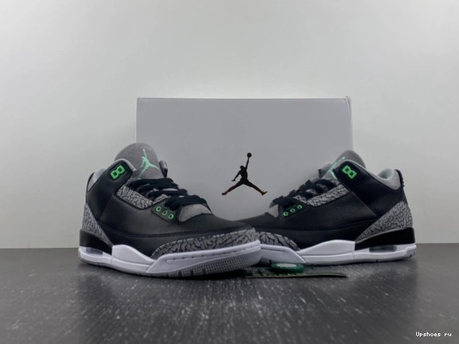  CT8532-031 Jordan 3 Glow” Air “Green 0710